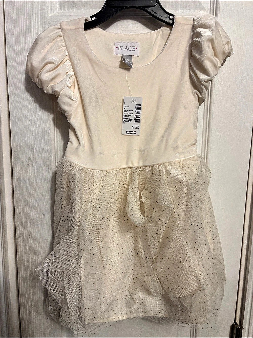 PLACE Girls Size XS/TP (4) Formal Dress NWT
